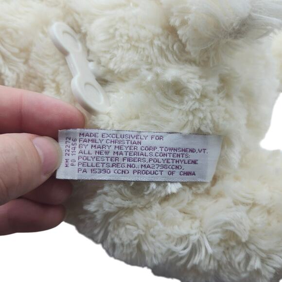 Mary Meyer Musical Lamb Plush Family Christian Store Jesus Loves Me Easter Works - Picture 8 of 9